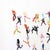 Contemporary Pastel Lovers and Dreamers - Original Contemporary Figurative Mixed Media Painting on Paper by Marisa Mu For Sale - Image 3 of 6