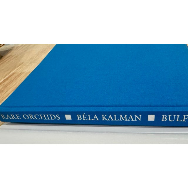 Mid-Century Modern Rare Orchids Hardcover Picture Book Photos by Béla Kalman Illustrated Dj For Sale - Image 3 of 8