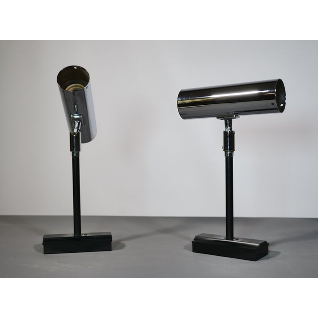 Space Age Chrome Wall Lights from Staff, 1970s, Set of 2 For Sale - Image 10 of 10