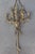 c1840 Large French Louis XIV Gilt Bronze Heraldic Castle Wall Sconce. Early piece. Very fine casting. Rare lighting....