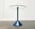 Metal Postmodern Blue Metal and Glass Side Table, 1980s For Sale - Image 7 of 18