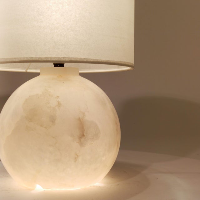 1960s Alabaster Table Lamps from Eclipsi, Spain, 1960s, Set of 2 For Sale - Image 5 of 10