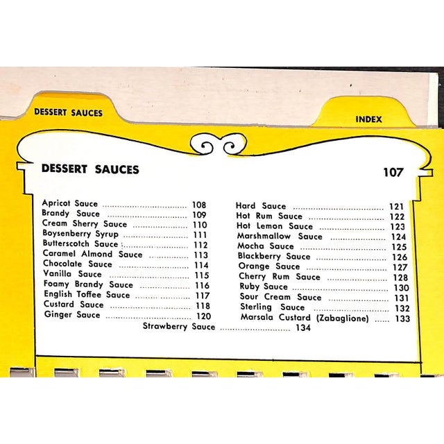 Paper "Stirring Sauc-Ery: A Cook Book of Sauces" 1957 Rosen, Ruth Chier For Sale - Image 7 of 9
