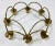 Metal Vintage Brass Danish Style 8-Arm Candelabra For Sale - Image 7 of 8