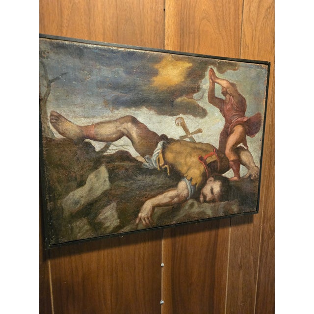 Italian Antique 18th Century Old Master Painting For Sale - Image 3 of 9