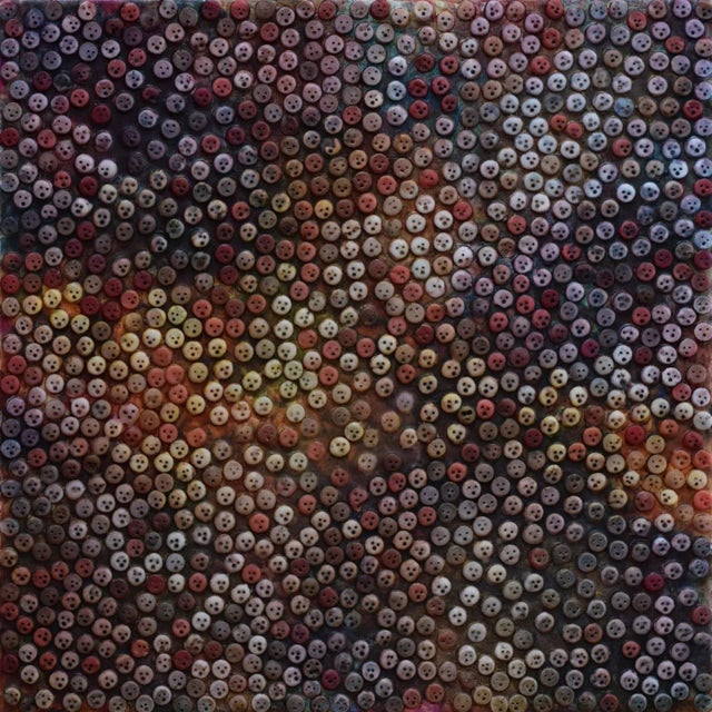 Abstract encaustic painting by the well collected Welsh artist Andrew Francis