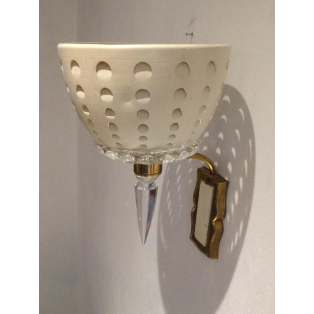 Mid-Century Modern Wall Lamps, 1950s, Set of 2 For Sale - Image 4 of 7