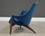 1960s Luigi Tiengo Walnut Lounge Chair For Sale - Image 4 of 11