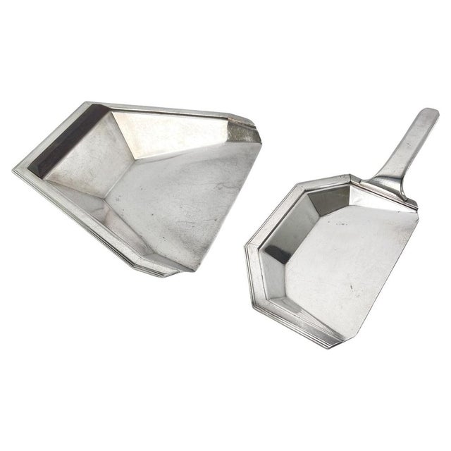 Art Deco Silver-Plated Drawer Tray by B.B, 1930s For Sale - Image 7 of 7