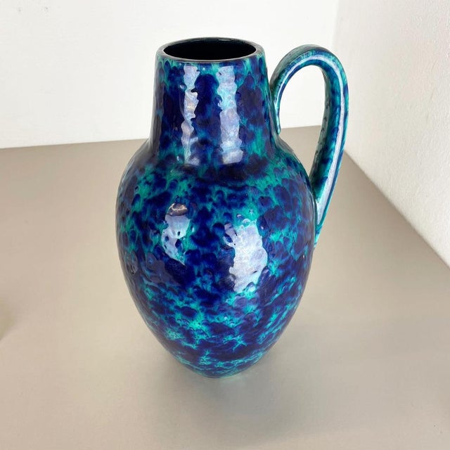 Large Multi-Color Floor Vase from Scheurich, 1970s For Sale - Image 16 of 18