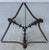 French Art Nouveau Iron Coffee Table With Italian Carrara Marble Top, Late 19th C. For Sale - Image 16 of 18