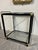 Hollywood Regency Black & Gold-Tone Glass Bar Cart or Tea Cart For Sale - Image 12 of 12