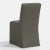 Stoffer Home x Cloth & Company Lindy Slipcover Dining Chair in Texture Linen Charcoal For Sale In Chicago - Image 6 of 6