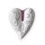 Ceramic Heart in Ceramic ‘Human Faces' N.6 in Purple by Gianni Veneziano for Kiasmo For Sale - Image 7 of 7