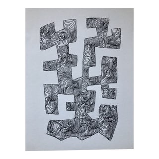 1989 Abstract Totem by William Glen Davis For Sale