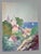 Mid 20th Century K Noland Original Watercolor Painting Provincetown Ma Coastal Harbor Signed 4x6 For Sale - Image 4 of 6