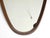 Large Oval Teak Wall Mirror with Thick Nylon Rope, Italy, 1960s For Sale - Image 12 of 18