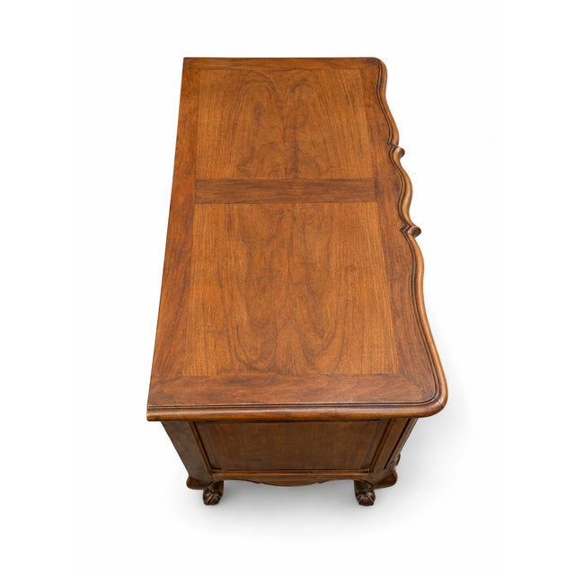 Wood Louis XV Crossbow-Shaped Commode, 1920s For Sale - Image 7 of 10