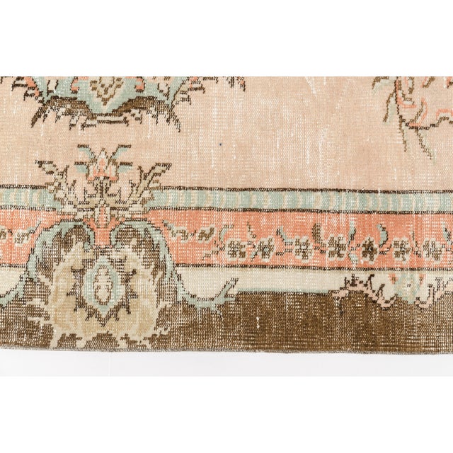 Ethnic Vintage Wool Carpet For Sale - Image 9 of 10