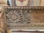 Reclaimed Solid Wood Bench With Floral Carving Design For Sale In Boston - Image 6 of 11
