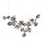 Dune 20 Cluster Pendant Light with Silver Polished Shades by Daniel Becker For Sale - Image 6 of 6
