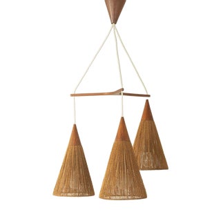 Vintage Hanging Lamp by Ib Fabiansen for Fog & Mørup, 1960s For Sale