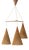 Vintage Hanging Lamp by Ib Fabiansen for Fog & Mørup, 1960s For Sale
