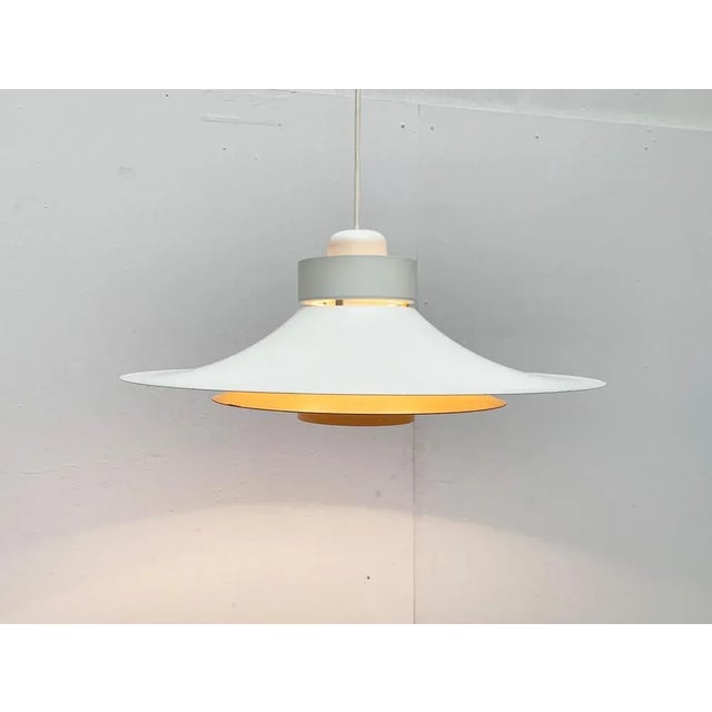 Mid-Century Danish Metal 754 Pendant Lamp from Horn For Sale - Image 15 of 18