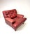 1960’s Arne Norell “Mexico” lounge chair. Button tufted high quality original Red Buffalo leather. Very comfortable and...
