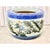 Enhance your home with this stunning vintage Chinese blue and white porcelain fishbowl planter. This classic cachepot...