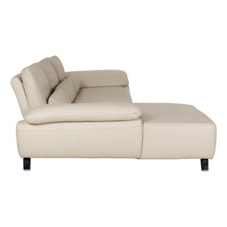 MR 680 Leather Corner Sofa from Musterring For Sale