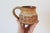 Vintage Signed Studio Art Textured Pottery Coffee Mug For Sale - Image 4 of 8