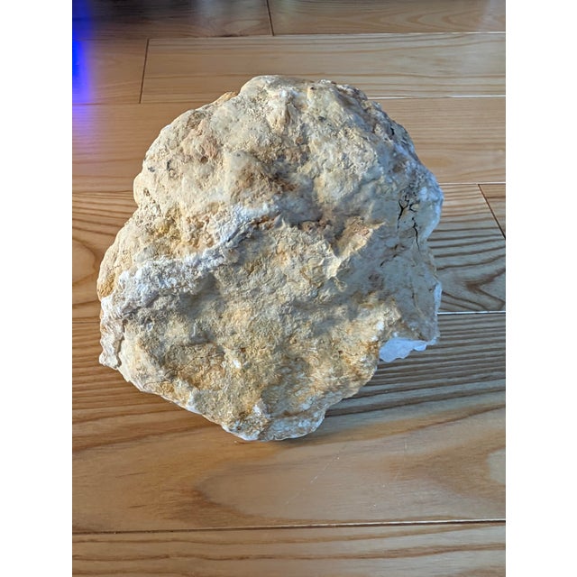White Large White Quartz Crystal Geode Specimen – 5.59 Pounds For Sale - Image 8 of 10