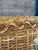 Vintage Woven Rattan Three-Drawer Chest With Braided Trim and Brass Hardware For Sale In Naples, FL - Image 6 of 11