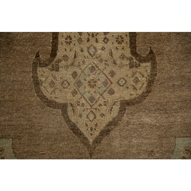 Antique Fine Distressed Tabriz Carpet - 10'2" x 13'4" For Sale - Image 11 of 16