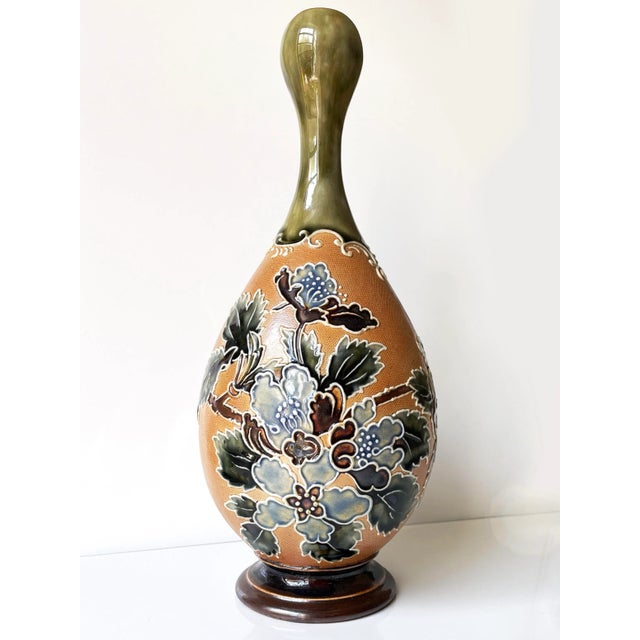 Royal Doulton Art Union of London Floral Vase For Sale - Image 9 of 9