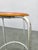 German Industrial Stool with Plywood Seat, 1950s For Sale - Image 9 of 10