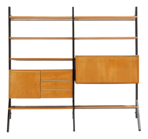 Module Wall Unit by Kho Liang Ie for Fristho, 1950s