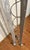 1980s Memphis Style Robert Sonneman Brushed Aluminum Floor Lamp for George Kovacs, Usa 1988 For Sale - Image 5 of 12