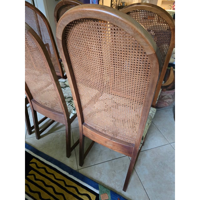Vintage Mid Century Milo Baughman for Directional Dining Chairs For Sale - Image 9 of 9