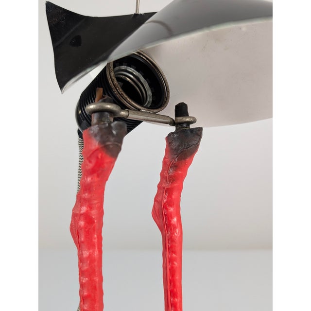 Vintage Bibibibi Table Lamp by Ingo Maurer, 1980s For Sale - Image 13 of 16