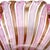 Glass Murano Fratelli Toso Pink White Copper Aventurine Ribbons Vintage Italian Large Art Glass Bowl For Sale - Image 7 of 8