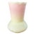 Antique Victorian Burmese Uranium Glass Vase 4.5" Thomas Webb/ Mount Washington Ruffled Glow For Sale