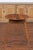 Brown English Turn of the Century Pine Cricket Table with Scalloped Apron, circa 1900 For Sale - Image 8 of 9