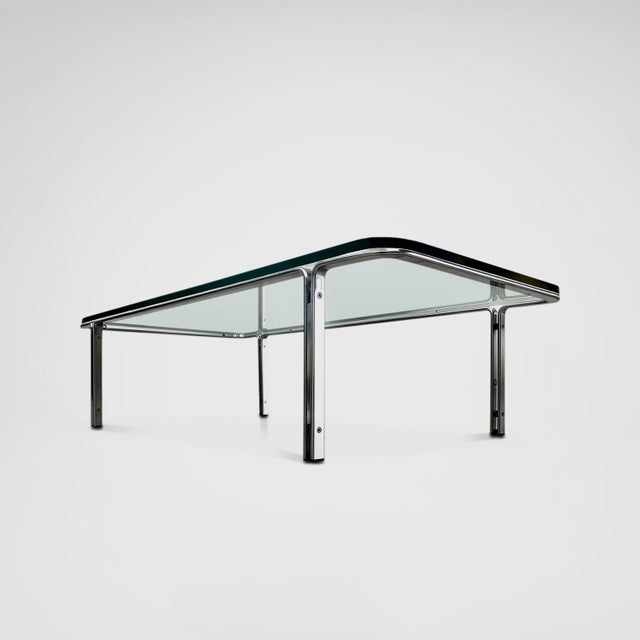T112 Coffee Table in Steel and Glass by Horst Bruning for Kill International, 1970s For Sale - Image 11 of 11