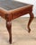 Antique Georgian Walnut Leather Top Library Office Writing Desk For Sale - Image 13 of 15