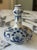 Blue Petite Mid-Century Delftware Blue & White Hand Painted, Single Flower Vase For Sale - Image 8 of 11