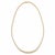 A refined interpretation of the classic tennis necklace, this 14K Yellow Gold design features round lab-grown diamonds...