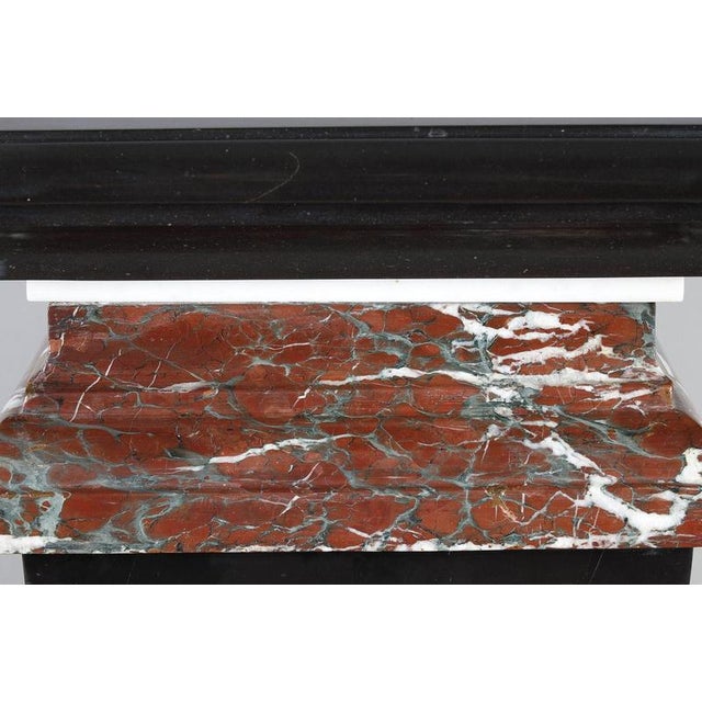 Black and Red 19th Century Pedestals, 1880, Set of 2 For Sale - Image 12 of 18