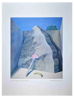 After Gino Marotta, The Mountain and the Rose, Vintage Poster, 1982